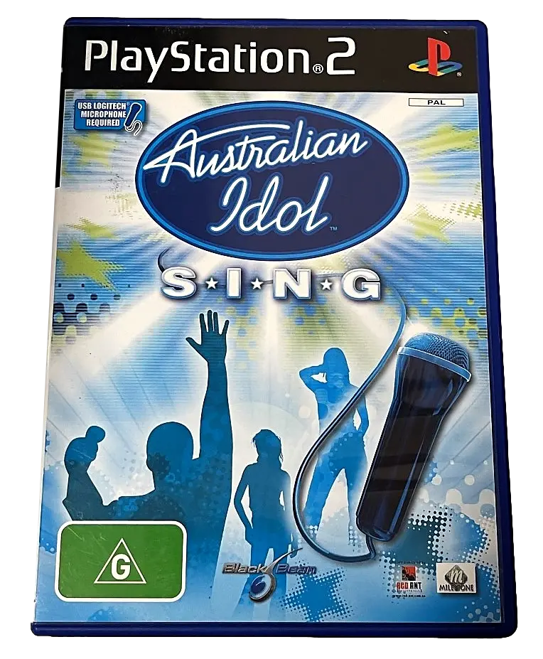 Australian Idol Sing Ps2 Pal *Complete* 1