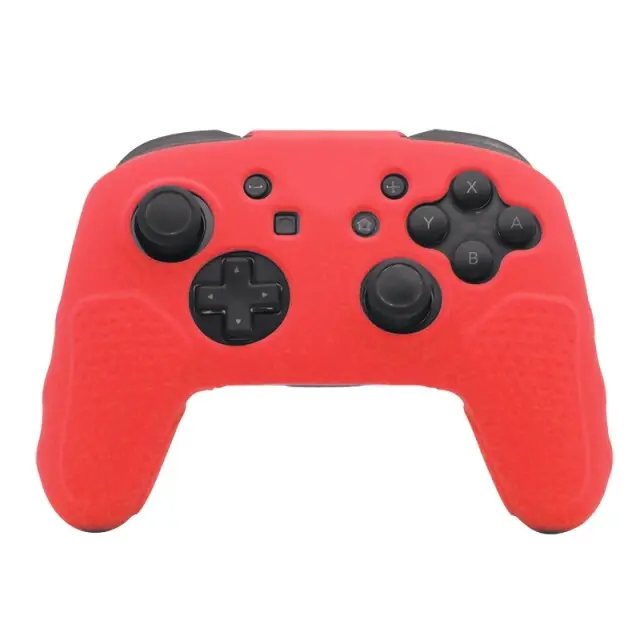 Silicone Cover For Nintendo Switch Pro Controller Ultra Grip - Red 1