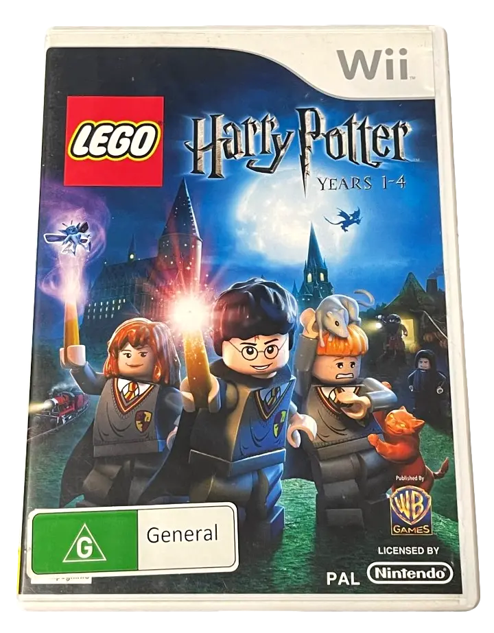 Lego Harry Potter Years 1-4 Nintendo Wii Nintendo Wii Pal *Complete* 1