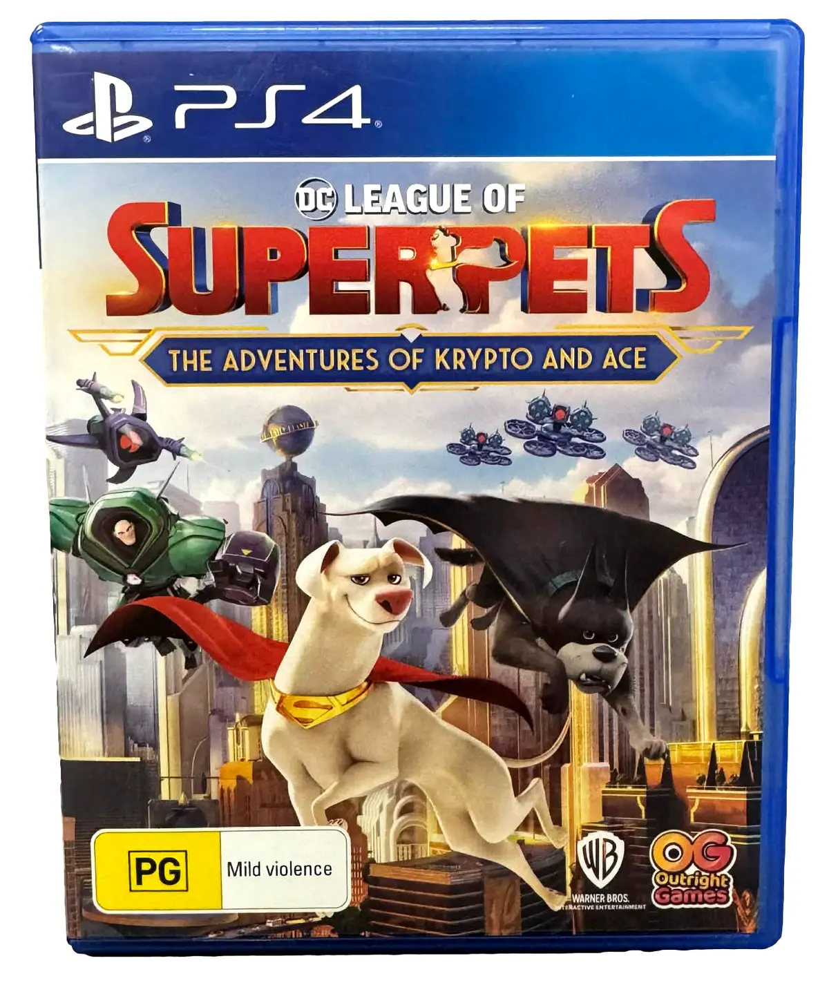 Superpets The Adventure Of Krypto And Ace Sony Ps4 (Preowned) 1