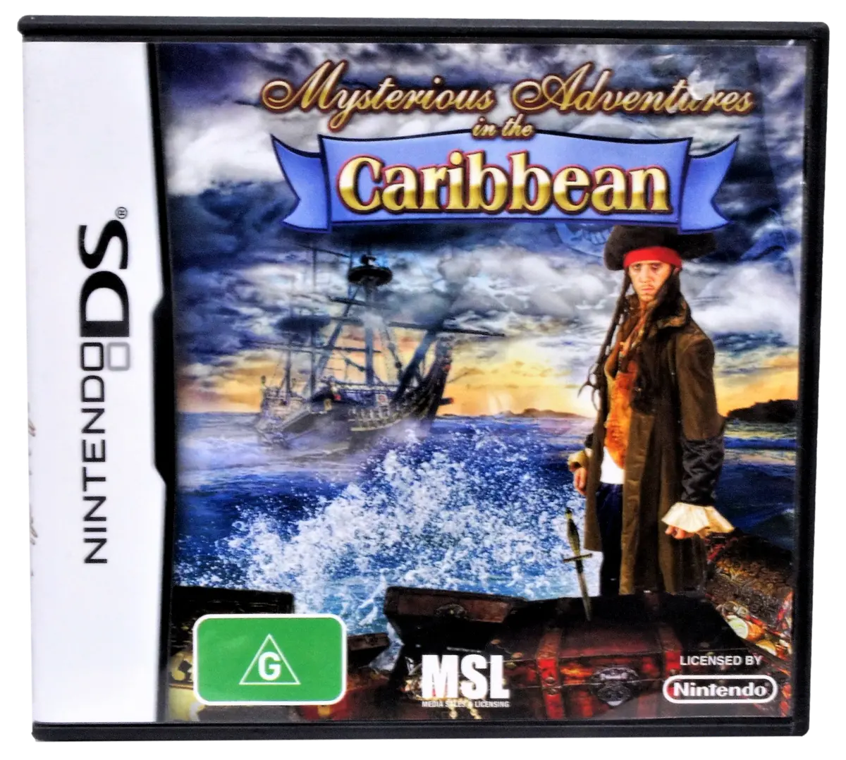 Mysterious Adventures In The Caribbean Nintendo Ds 3Ds Game *Complete* (Pre-Owned) 1