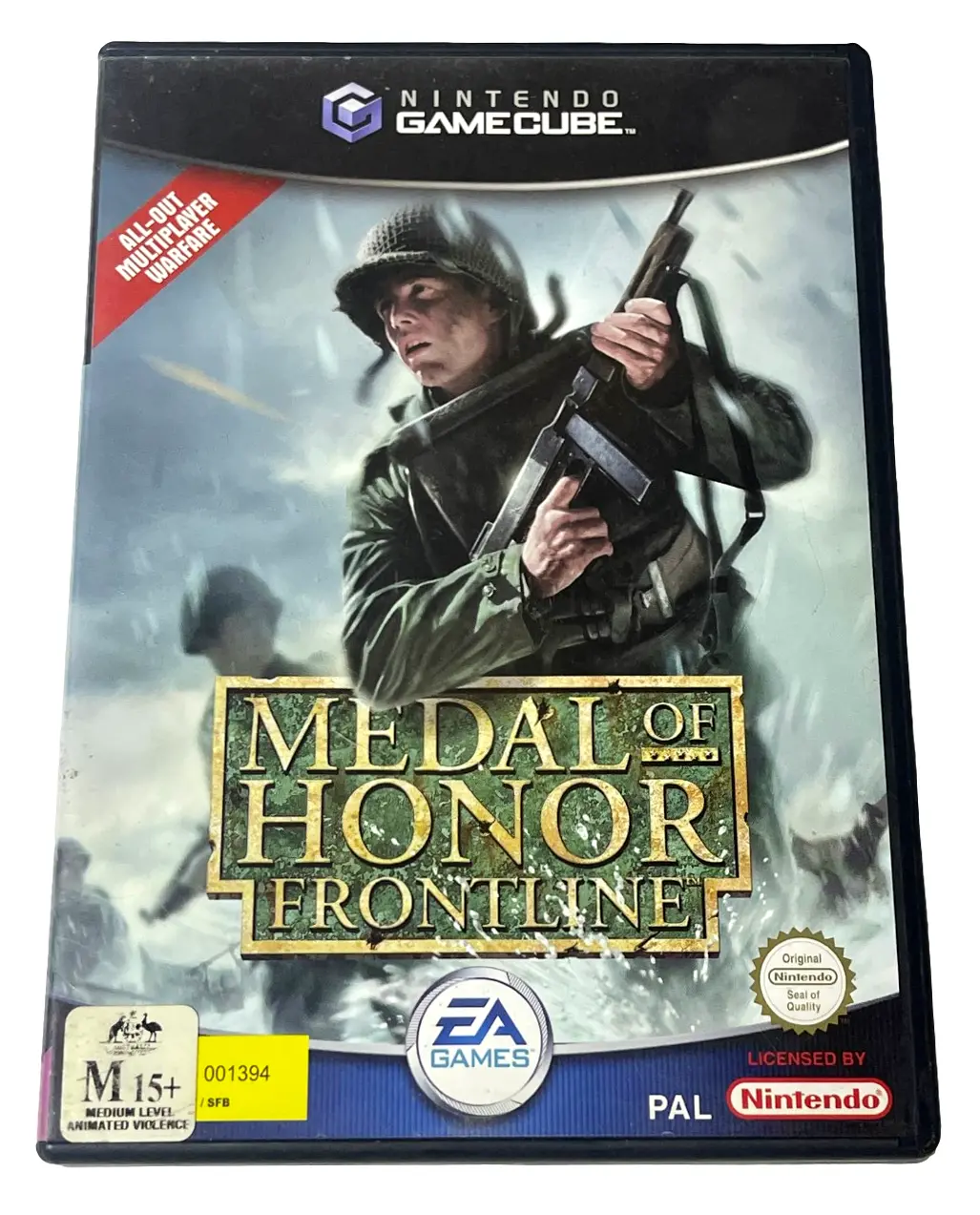 Medal Of Honor Frontline Nintendo Gamecube Pal *Complete* (Preowned) 1