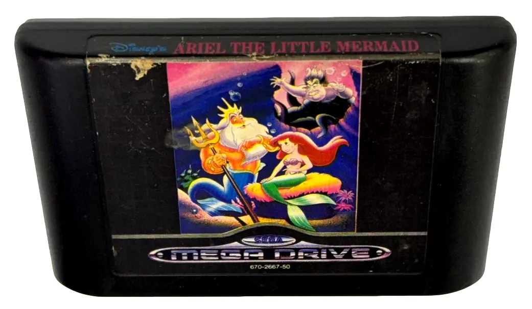 Ariel The Little Mermaid Sega Mega Drive *Cartridge Only* (Preowned) 1