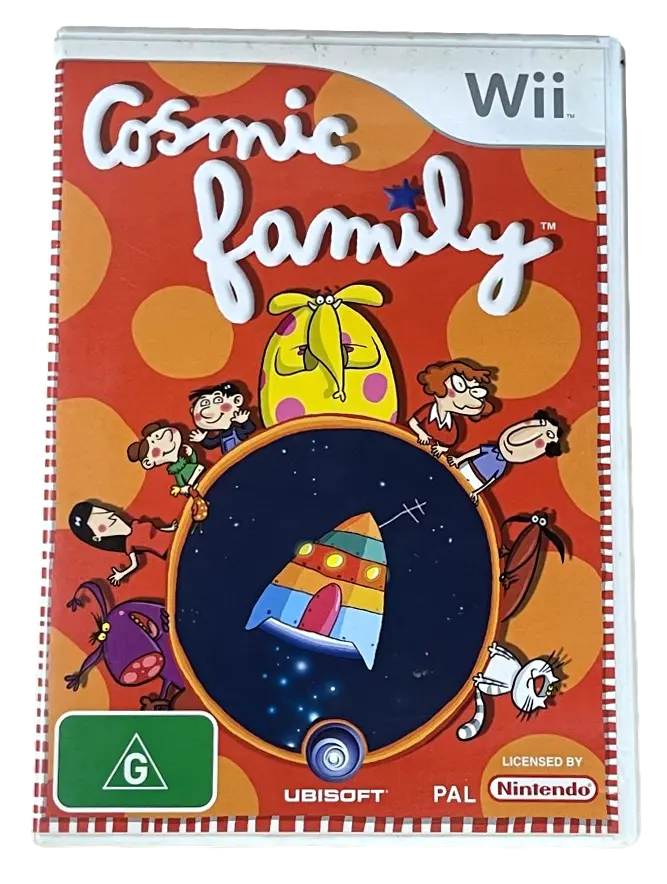 Cosmic Family Nintendo Wii Pal *Complete* Wii U Compatible (Pre-Owned) 1