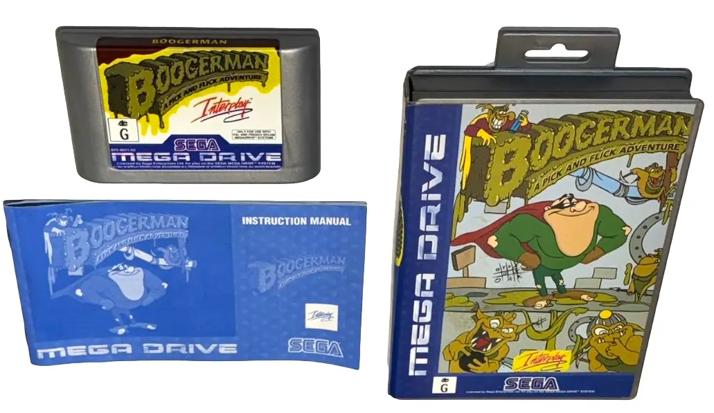 Boogerman Sega Mega Drive *Complete* Silver Edition (Preowned) 1