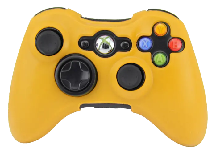 Silicone Cover For Xbox 360 Controller Skin Case Orange 1