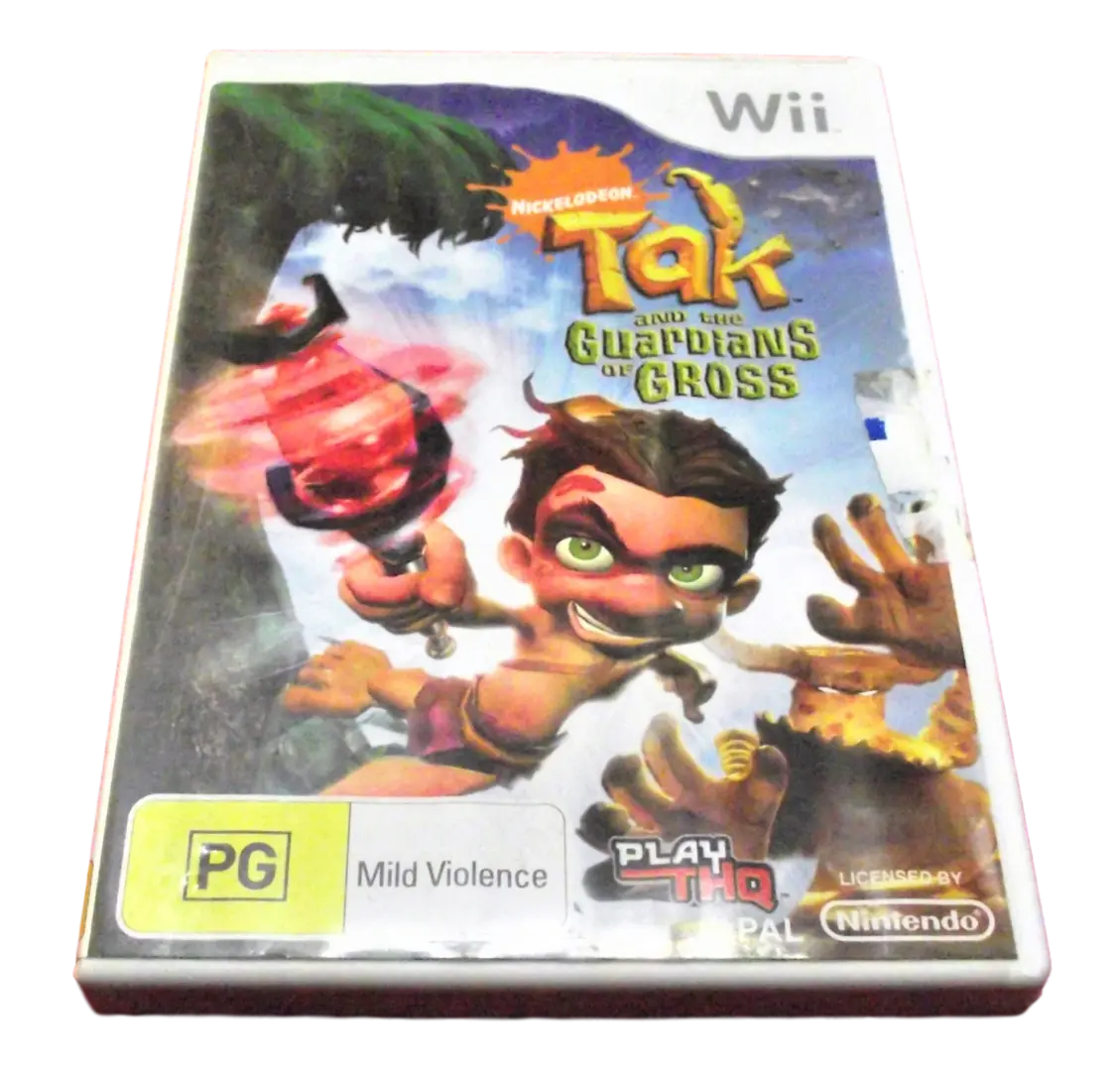 Tak And The Guardians Of Gross Nintendo Wii Pal *Complete* (Preowned) 1