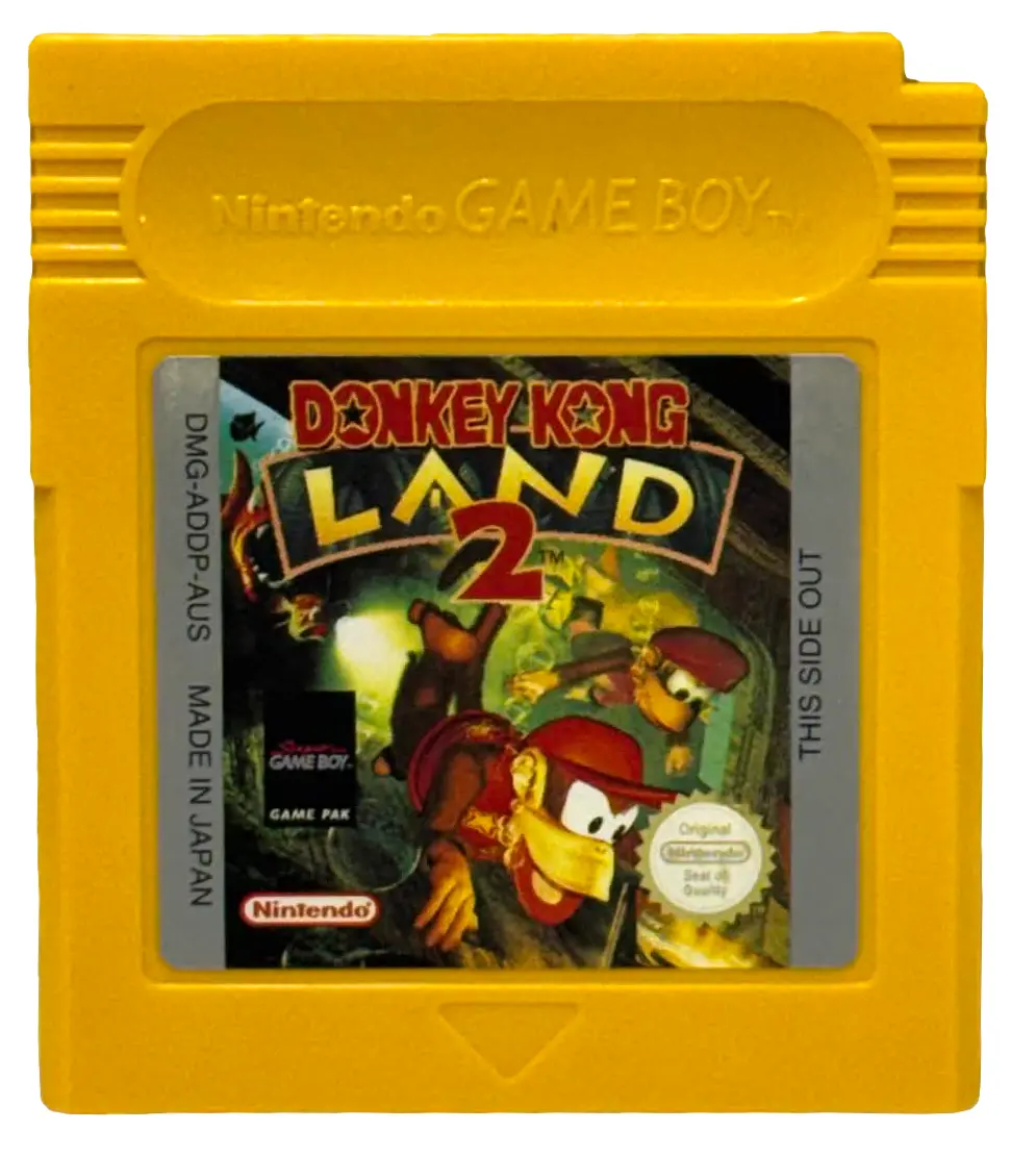 Donkey Kong Land 2 Nintendo Gameboy Cartridge *New Save Battery* (Preowned) 1