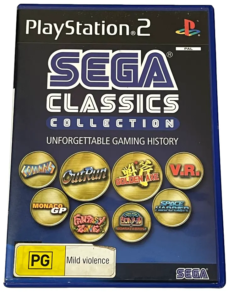 Sega Classics Collection Ps2 Pal *No Manual* Playstation 2 (Preowned) 1