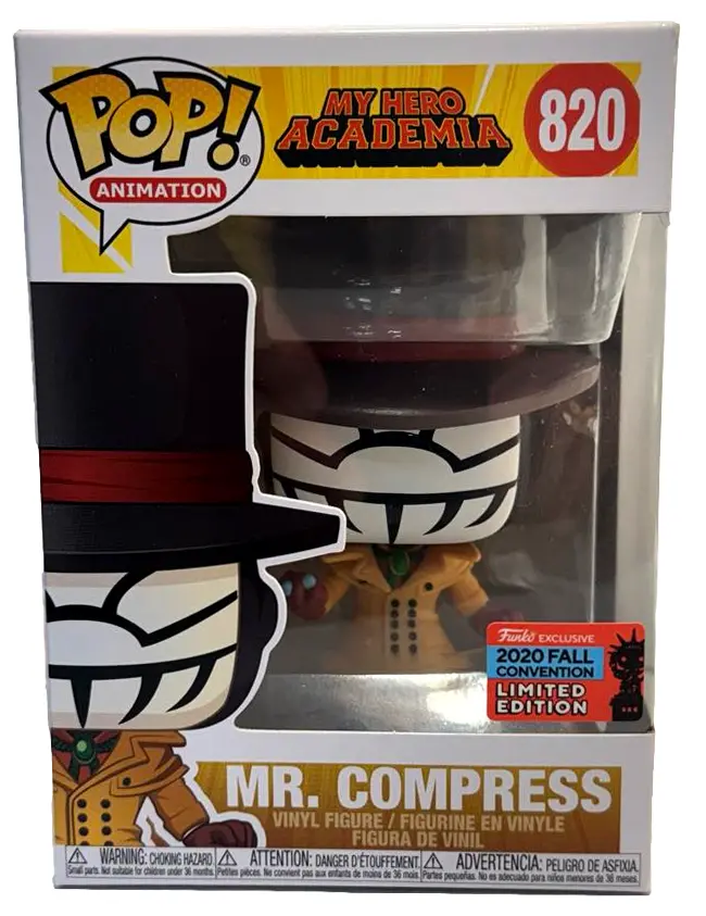 Mr Compress 820 My Hero Academia Funko Pop! (Preowned) 1
