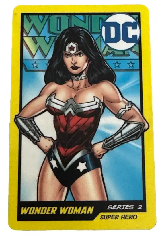 Dc Comics Coin Pusher Wonder Woman Card Rare Series 2 #004 - Timezone 1