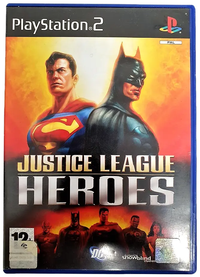 Justice League Heroes Ps2 Pal *No Manual* Playstation 2 (Preowned) 1