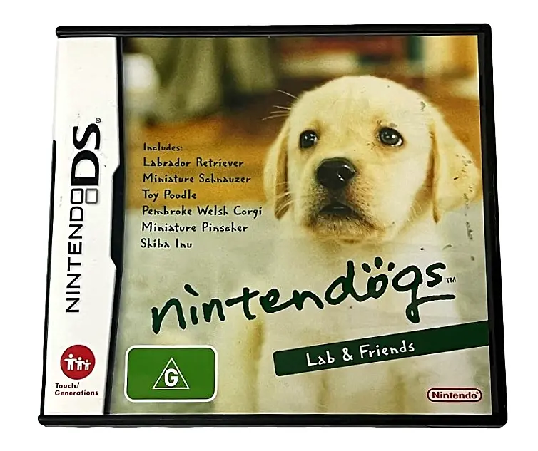 Nintendogs Lab & Friends Nintendo Ds 3Ds Game *No Manual* (Preowned) 1