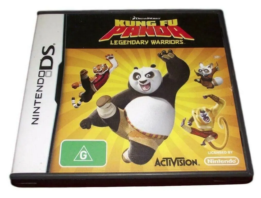 Kung Fu Panda Legendary Warriors Nintendo Ds 2Ds 3Ds Game *Complete* (Pre-Owned) 1