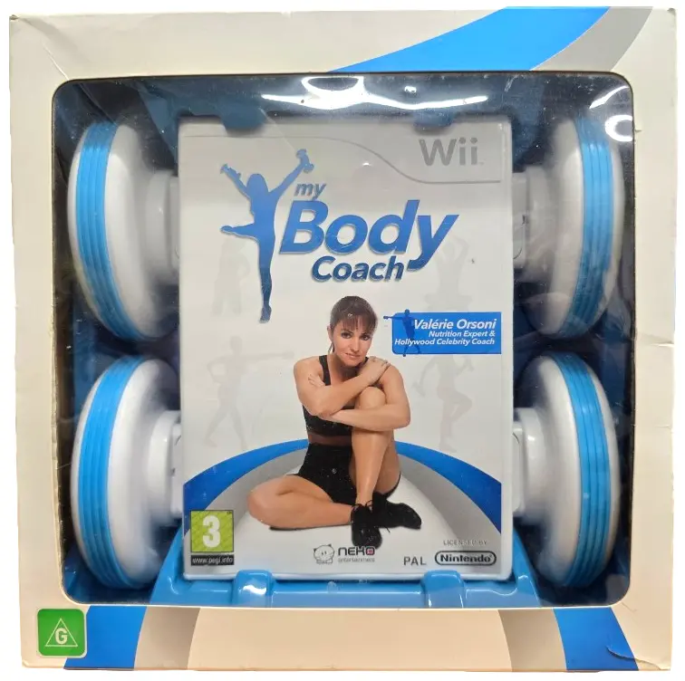 My Body Coach Game And Dumbells Boxed Nintendo Wii Pal *Complete* (Preowned) 1