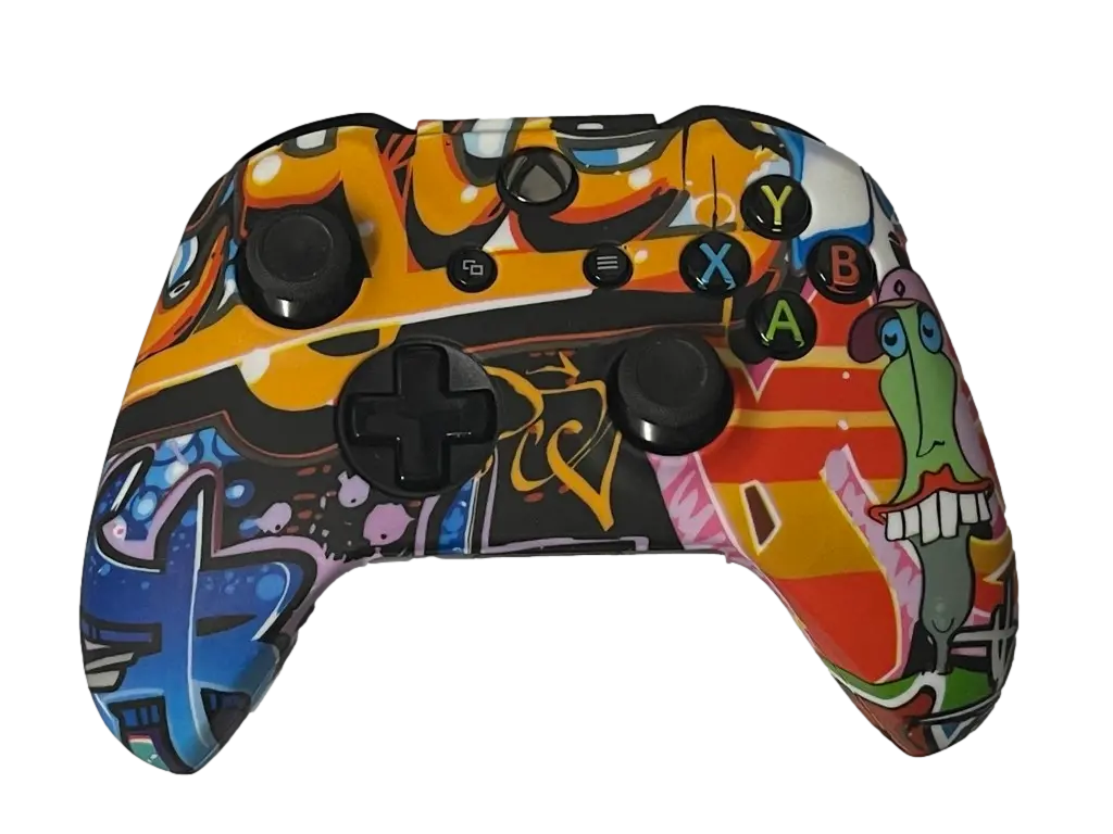Silicone Cover For Xbox One Controller Skin - Graffiti 1