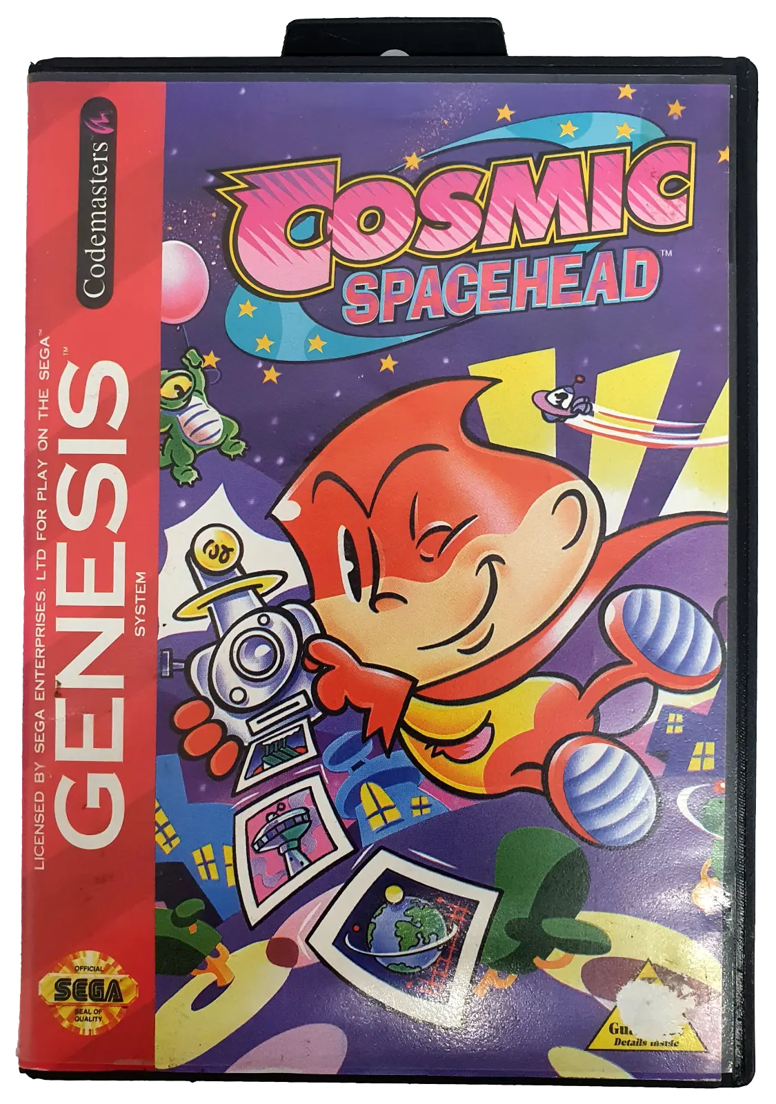 Cosmic Spacehead Sega Genesis / Mega Drive *Complete* Region Free (Ex Rental) (Pre-Owned) 1