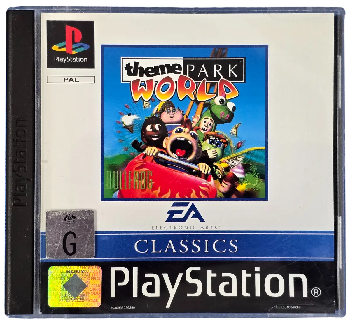 Theme Park World (Classics) Pal Ps1 Ps2 Ps3 *Complete* Playstation (Preowned) 1