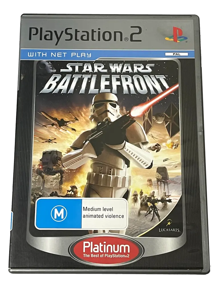 Star Wars Battlefront Ps2 (Platinum) Pal *Complete* (Preowned) 1