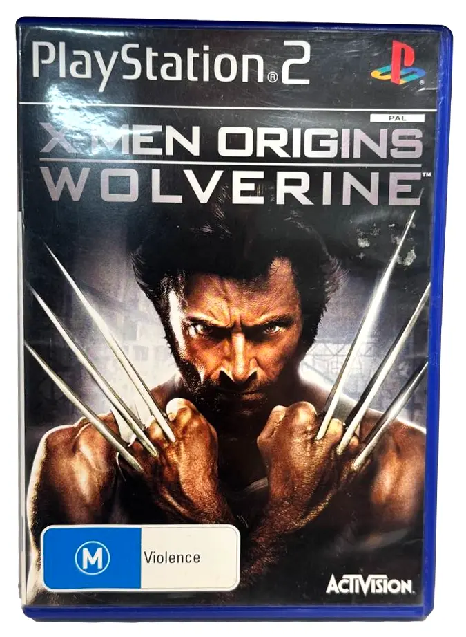 X-Men Origins Wolverine Ps2 Pal *Complete* (Preowned) 1