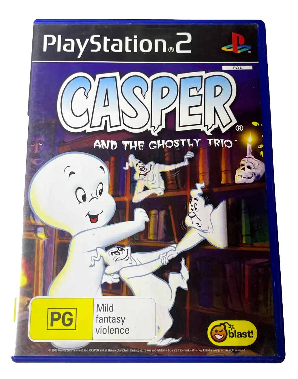 Casper And The Ghostly Trio Ps2 Pal *No Manual* Playstation 2 (Preowned) 1