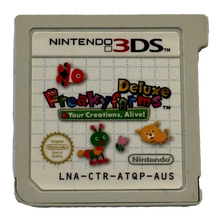 Deluxe Freaky Forms Nintendo 3Ds 2Ds (Cartridge Only) (Preowned) 1