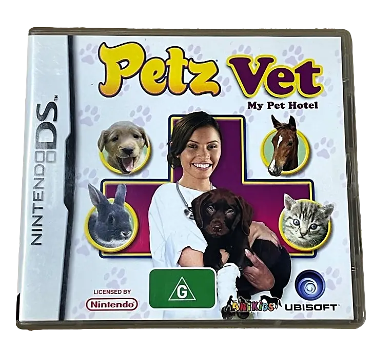 Petz Vet My Pet Hotel Nintendo Ds 2Ds 3Ds Game *Complete* (Pre-Owned) 1