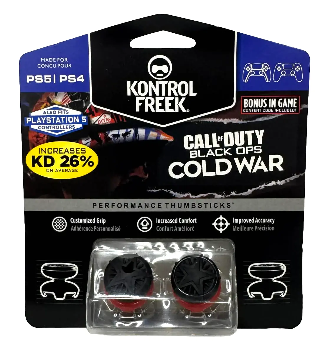 Call Of Duty Black Ops Cold War Kontrol Freek Galaxy Thumbsticks Ps4/Ps5 1
