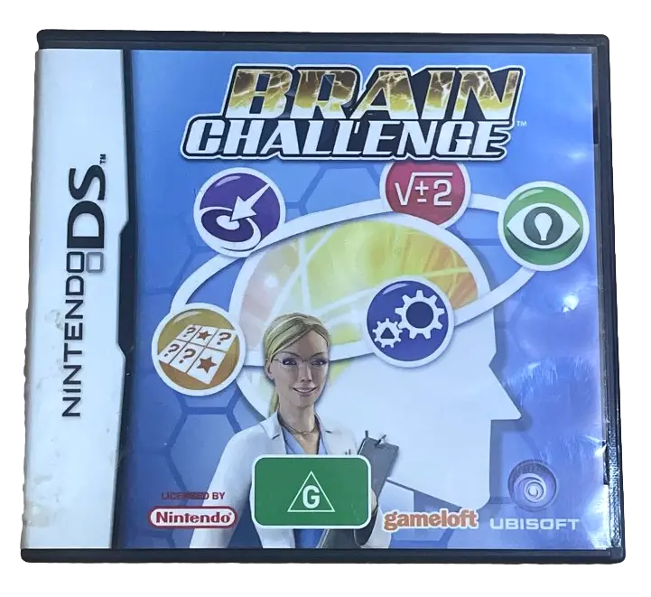 Brain Challenge Ds 2Ds 3Ds Game *Complete* (Pre-Owned) 1
