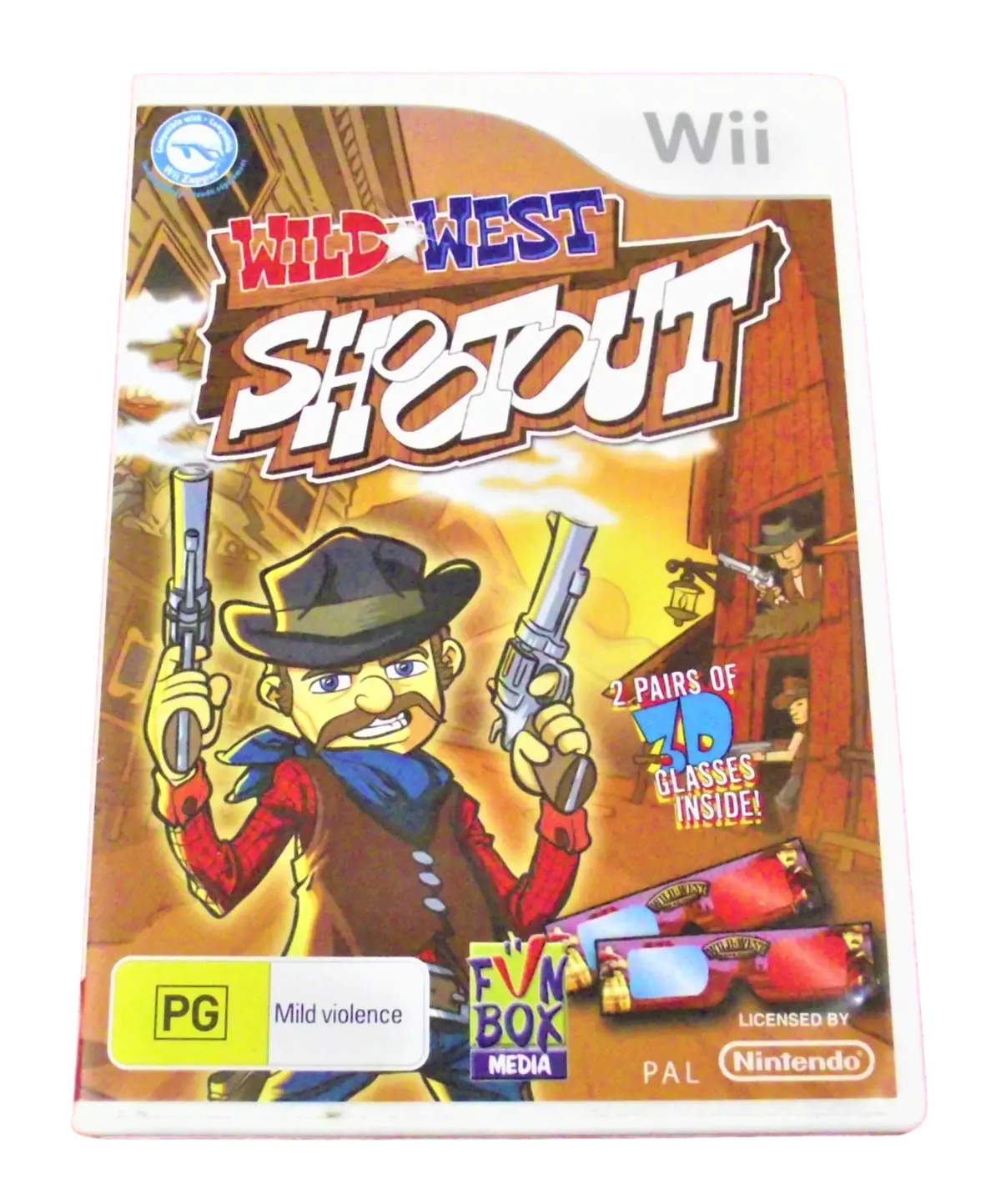 Wild West Shootout Nintendo Wii Pal *Complete* (Preowned) 1
