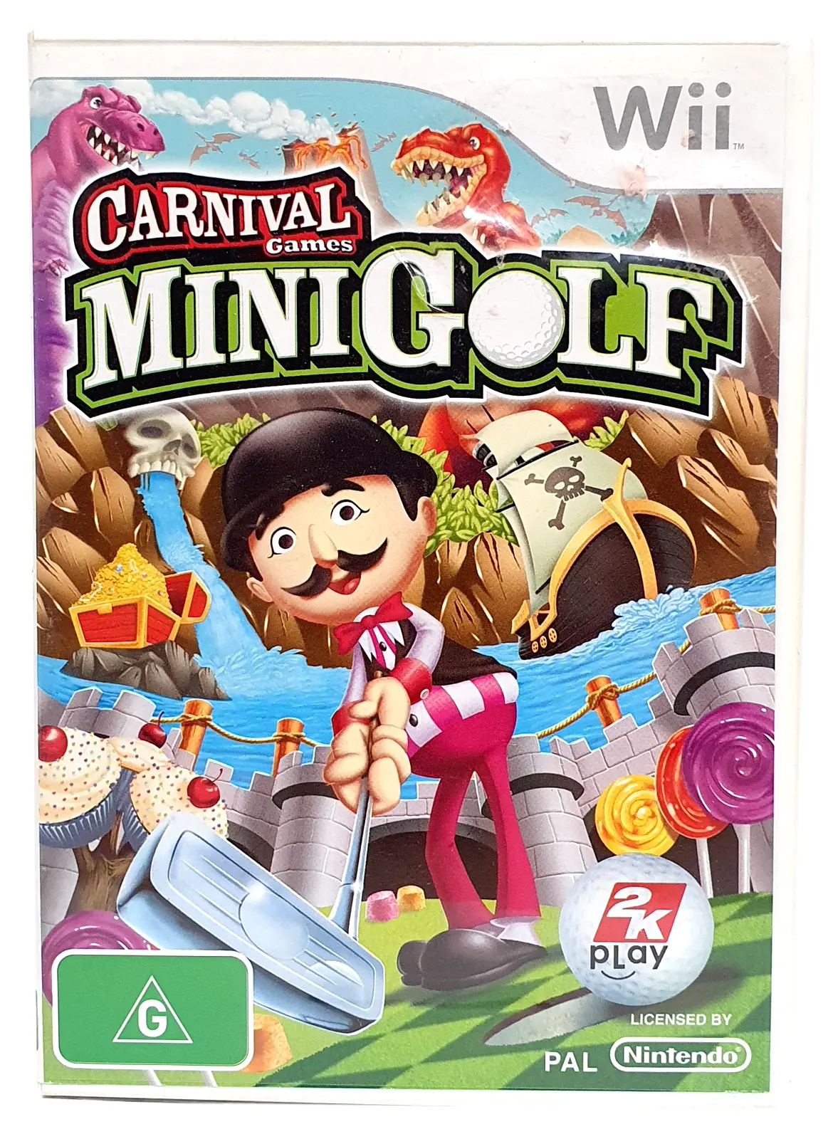 Carnival Games Mini Golf  Nintendo Wii Pal *Complete*  (Preowned) 1