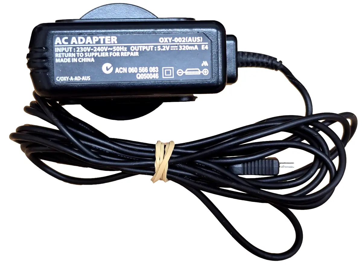 Nintendo Game Boy Micro Power Supply Ac Wall Charger Genuine Oem Ags-002 Au Plug 1