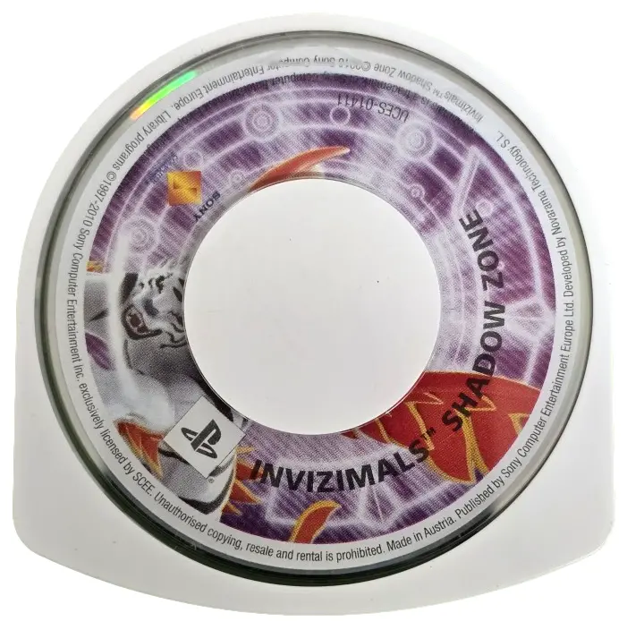 Invizimals Shadow Zone Sony Psp Game Disc Only (Preowned) 1