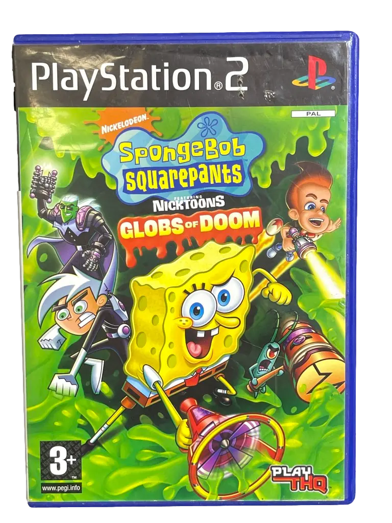 Spongebob Squarepants Featuring Nicktoons Globs Of Doom Ps2 Pal *Complete* 1