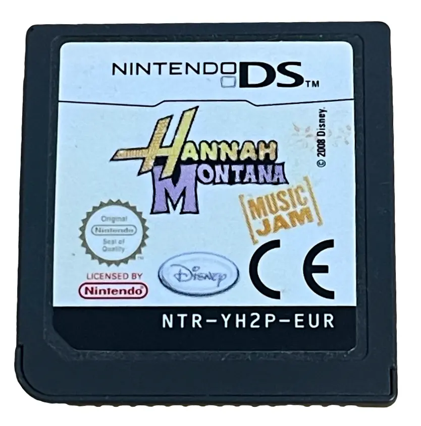 Hannah Montana Music Jam Nintendo Ds 2Ds 3Ds *Cartridge Only* (Preowned) 1