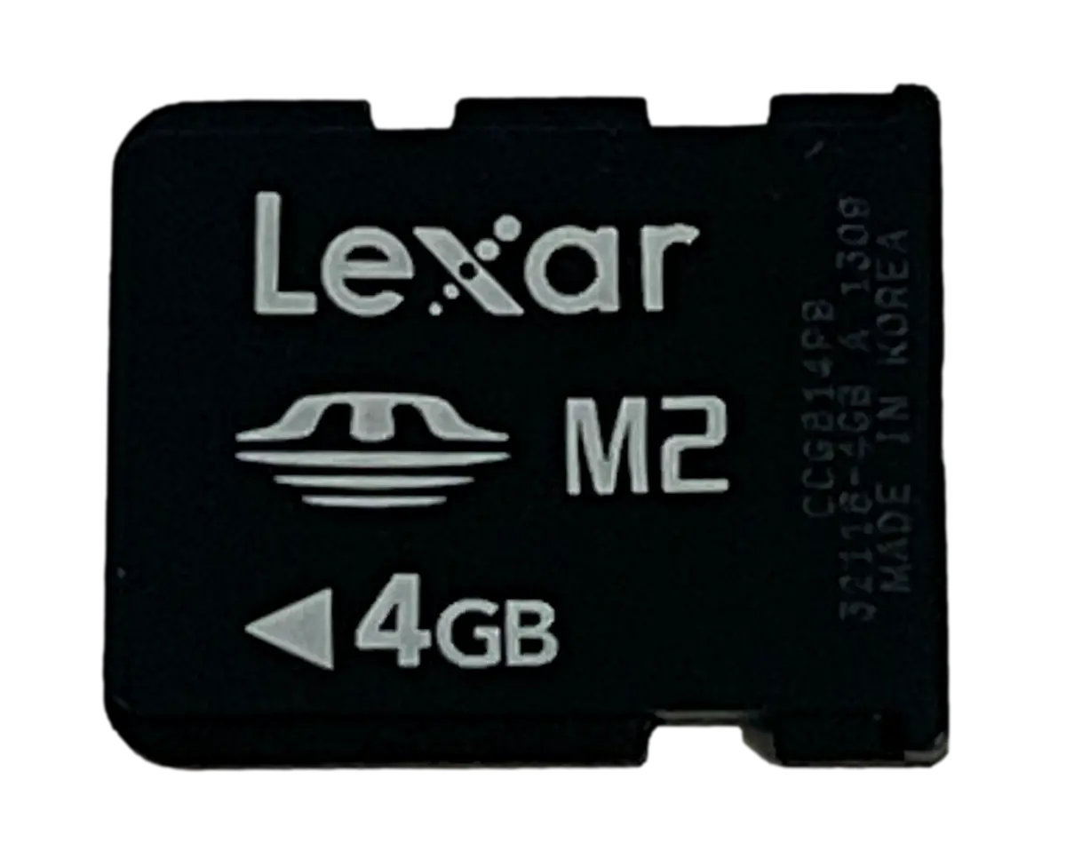 Lexar 4Gb Sony Psp Go M2 Memory Stick Pro Duo Memory Card Genuine (Preowned) 1