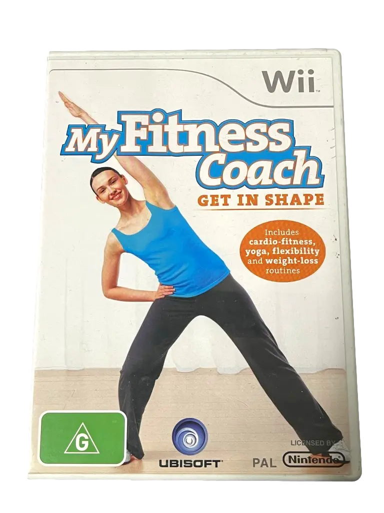 My Fitness Coach Get In Shape Nintendo Wii Pal *Complete* (Preowned) 1