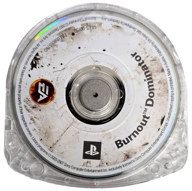 Burnout Dominator Sony Psp Game Disc Only (Preowned) 1