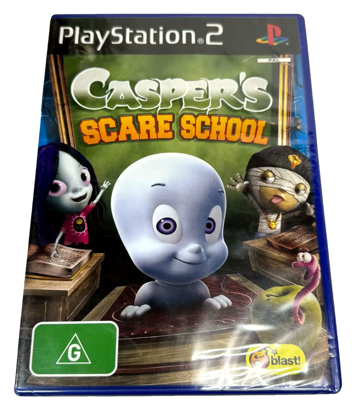 Casper's Scare School Ps2 Pal Brand New *Factory Sealed* 1