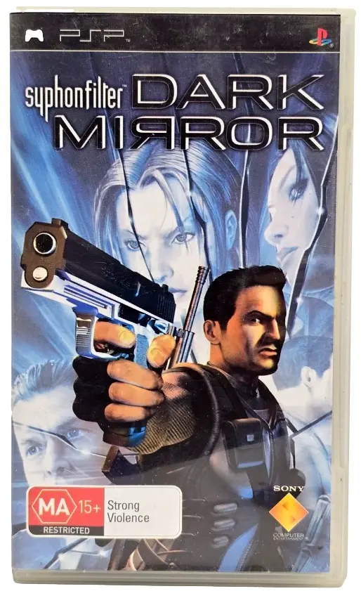 Syphon Filter Dark Mirror Sony Psp Game (Preowned) 1