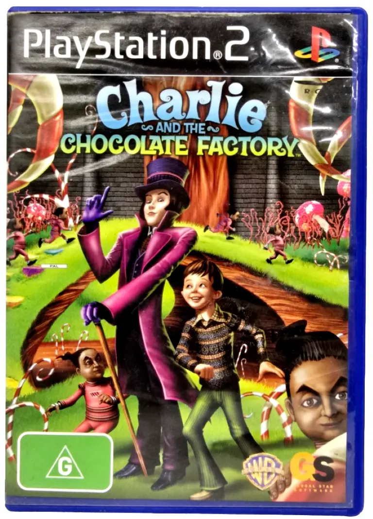 Charlie And The Chocolate Factory Ps2 Pal *Complete* (Preowned) 1