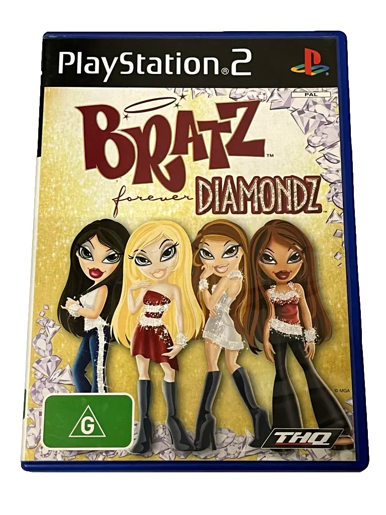 Bratz Forever Diamondz Ps2 Pal *Complete* (Preowned) 1