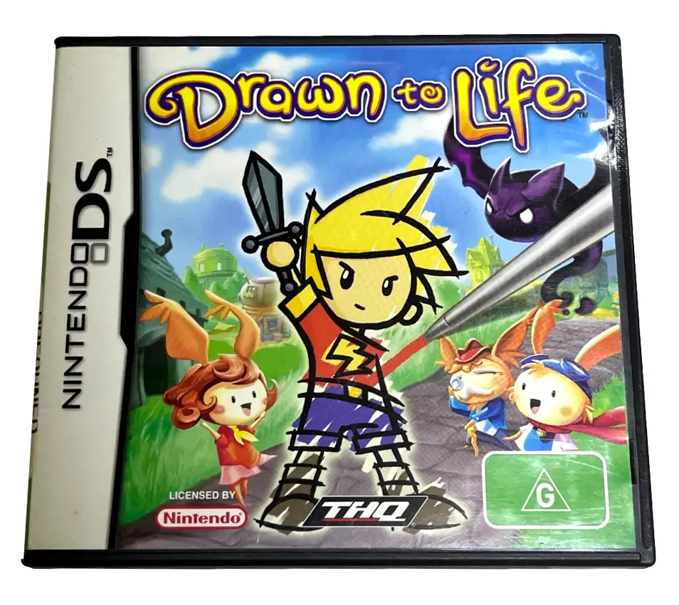 Drawn To Life Ds 2Ds 3Ds Game *No Manual* (Preowned) 1