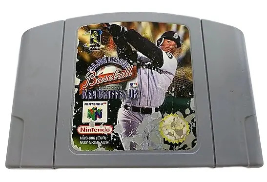 Major League Baseball Featuring Ken Griffey Jr Nintendo 64 N64 Pal #2 (Preowned) 1