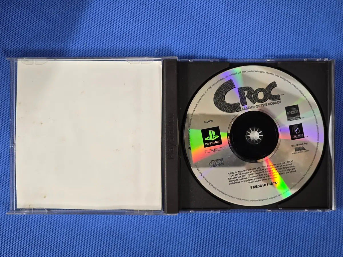 Croc The Legend Of The Gobbos Pal Ps1 Ps2 Ps3 *No Manual* Playstation (Preowned) 2