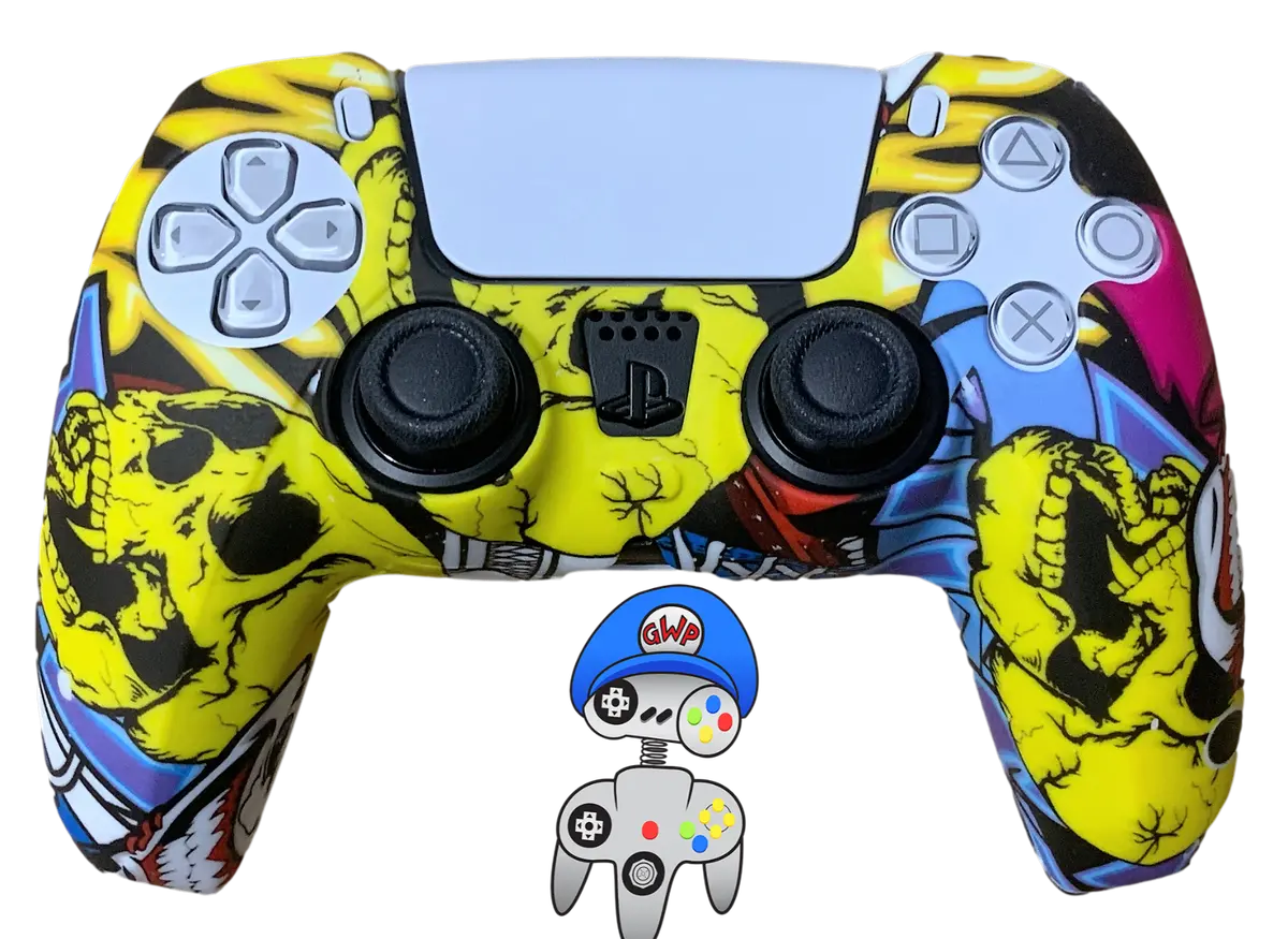 Silicone Cover For Ps5 Controller Case Skin - Skulls 1