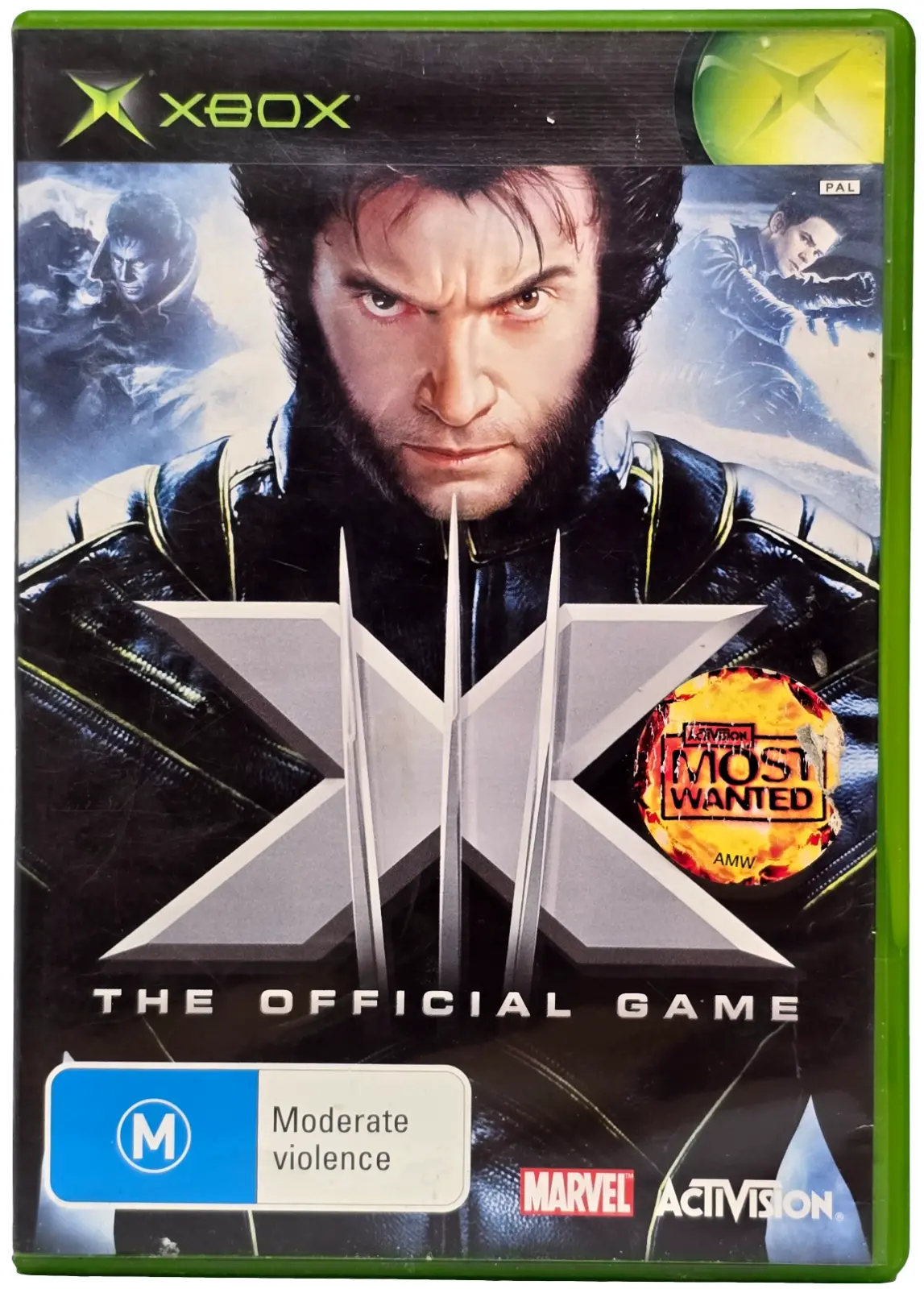 X-Men The Official Game  Xbox Original Pal *No Manual* (Preowned) 1
