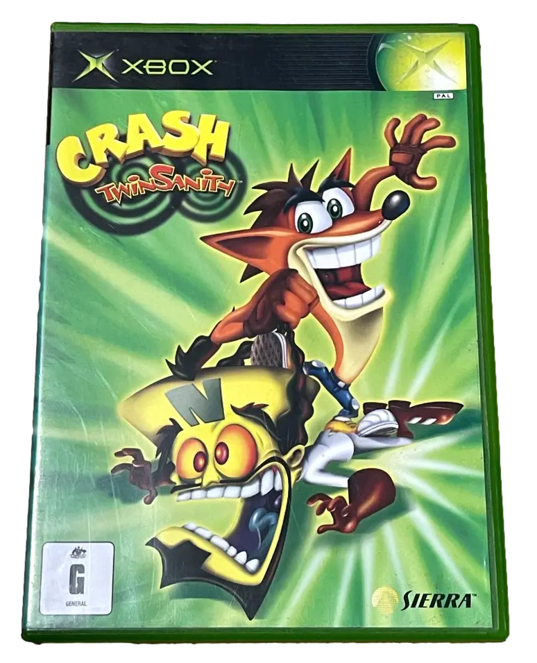 Crash Twinsanity Xbox Original Pal *No Manual* 1