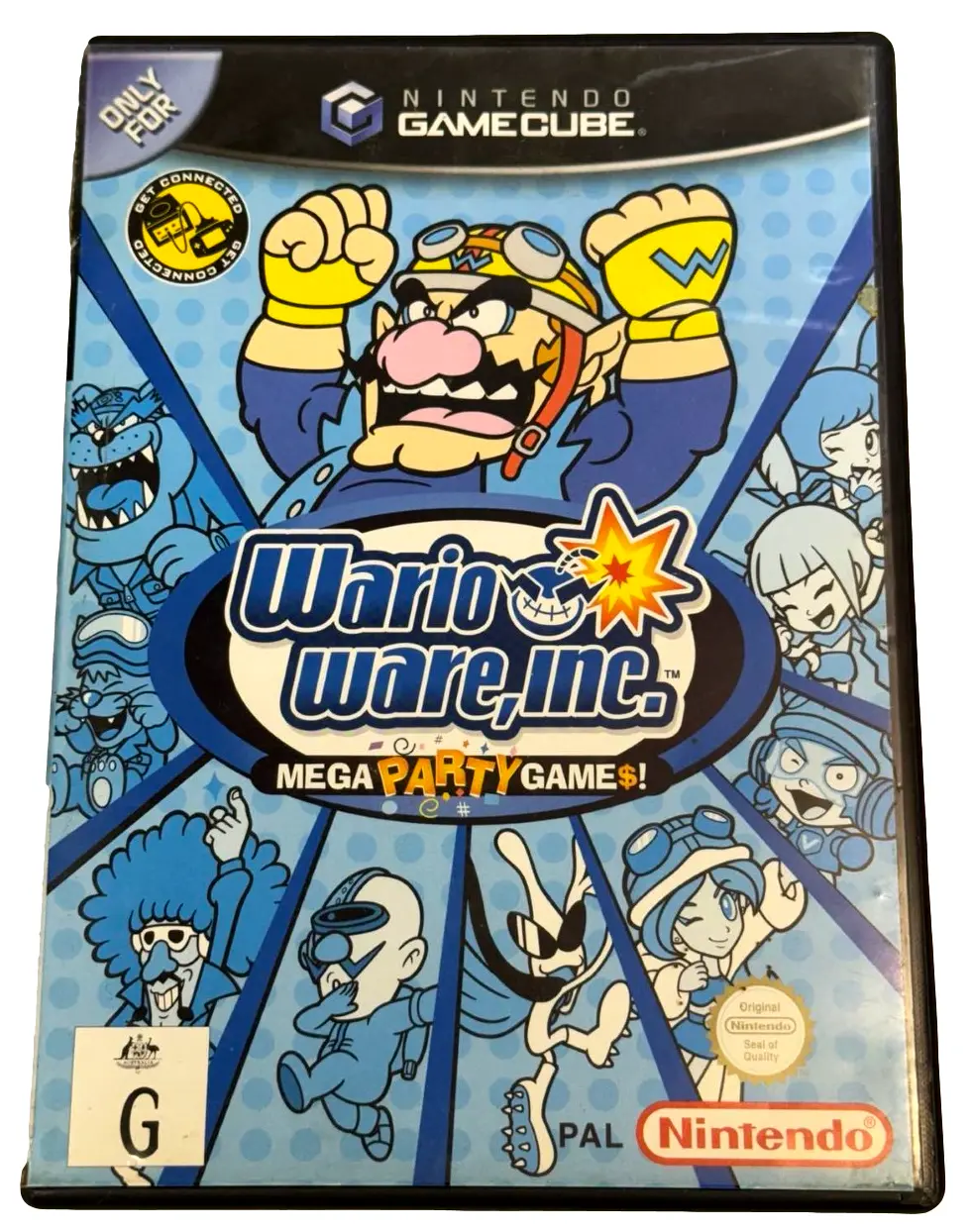 Wario Ware Inc. Mega Party Games Nintendo Gamecube Pal *No Manual* #2 (Preowned) 1