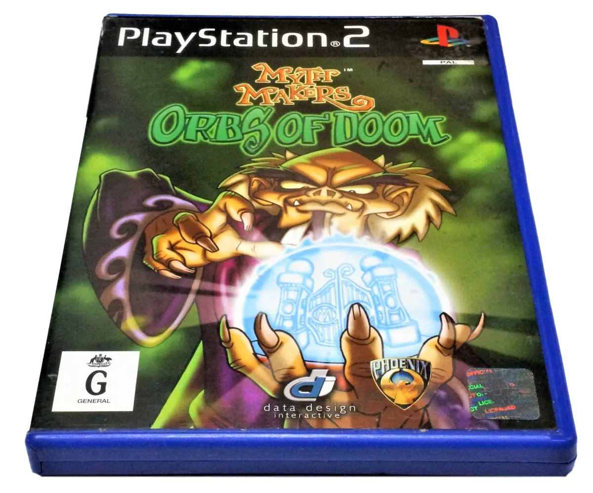 Myth Makers Orbs Of Doom Ps2 Pal *Complete* (Preowned) 1